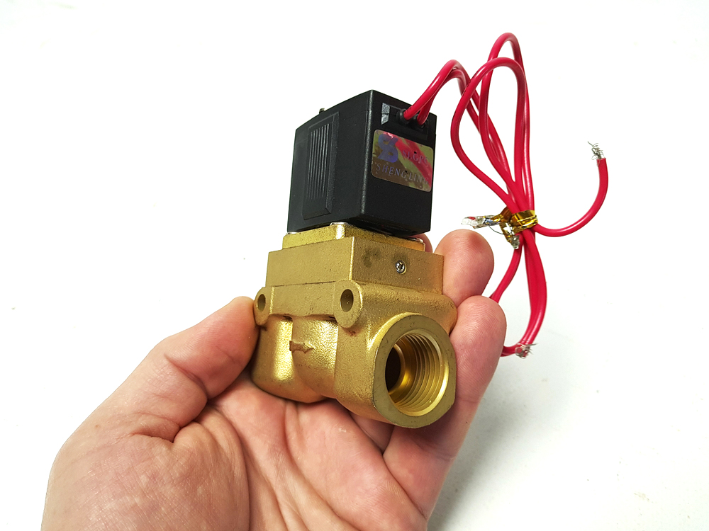 Ду 15 (½' дюйма) Ру50 Клапан високого тиску нормально закритий PTFE